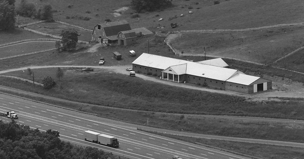 Vintage Aerial photo from 1987 in Wythe County, VA