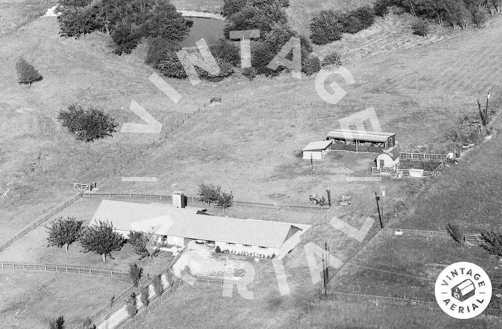 Vintage Aerial Texas Rockwall County 1984 24IRO33