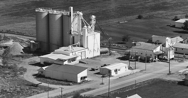 Vintage Aerial photo from 1981 in Hardin County, OH