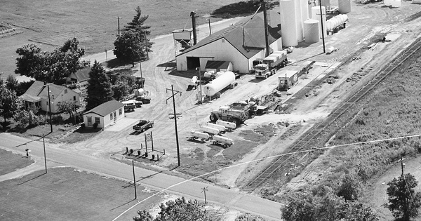 Vintage Aerial photo from 1981 in Henry County, OH