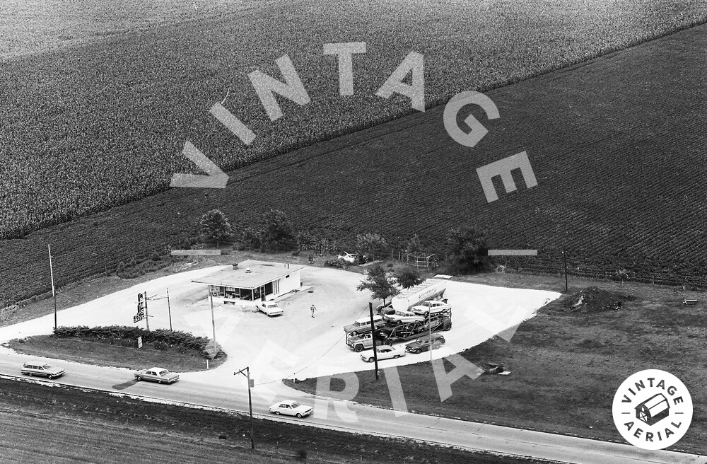 Vintage Aerial | Illinois | Livingston County | 1965 | 93-BLI-6