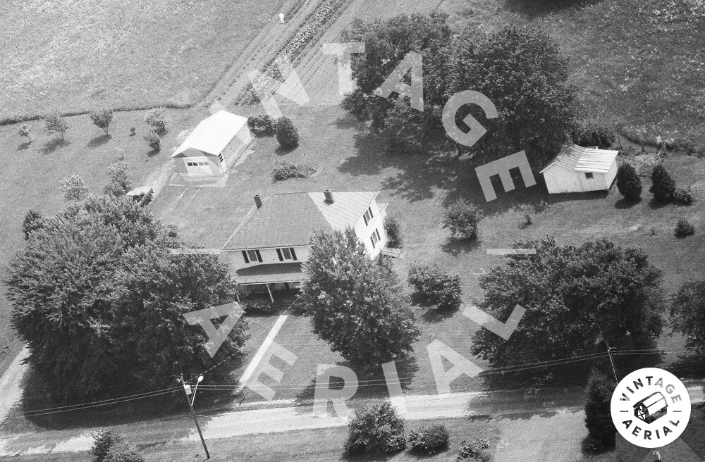 Vintage Aerial Virginia Nelson County 1990 51CNE16
