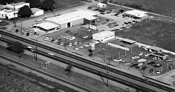 Vintage Aerial photo from 1968 in Santa Clara County, CA