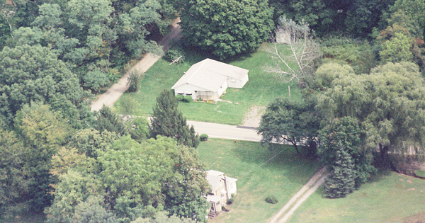 Vintage Aerial photo from 2000 in Barbour County, WV