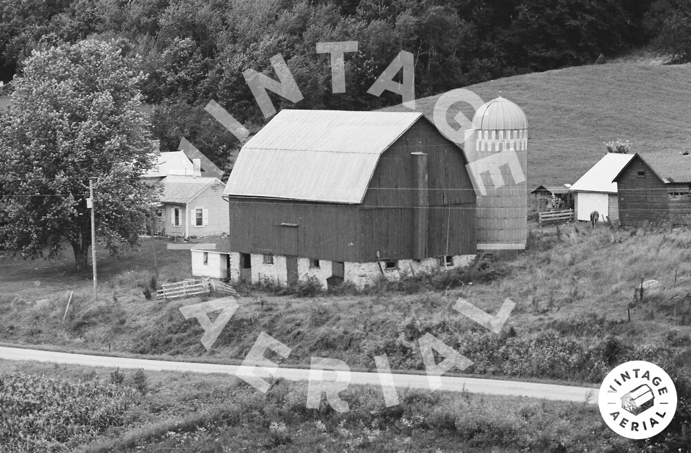 Vintage Aerial Wisconsin Monroe County 1978 66JMO2