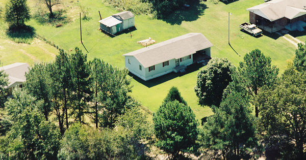 Vintage Aerial photo from 2004 in Fayette County, TN
