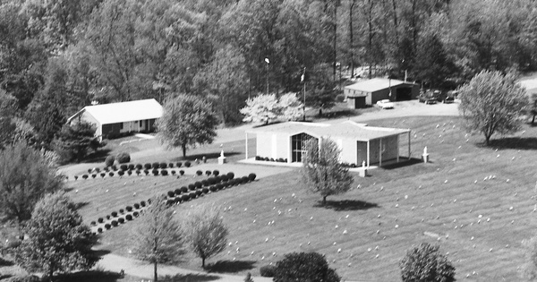 Vintage Aerial photo from 1989 in Rockingham County, VA