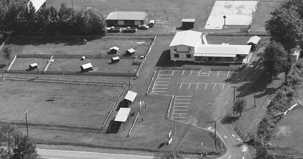 Vintage Aerial photo from 1985 in Chesapeake City, VA