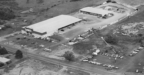 Vintage Aerial photo from 1982 in Augusta County, VA