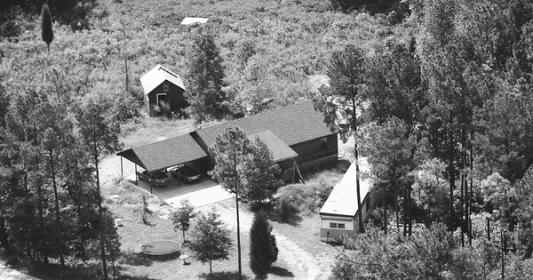 Vintage Aerial photo from 1986 in Carroll County, GA