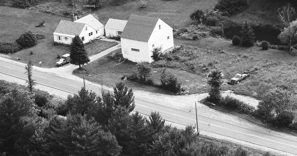 Vintage Aerial photo from 1990 in Merrimack County, NH