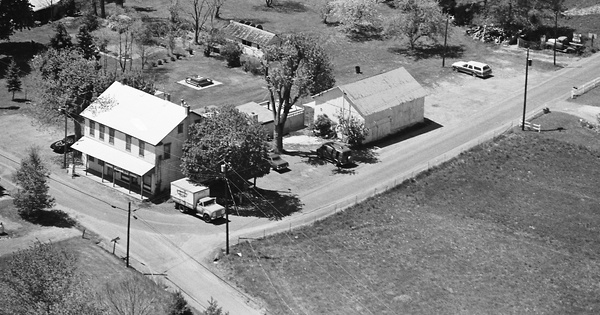 Vintage Aerial photo from 1981 in Dauphin County, PA