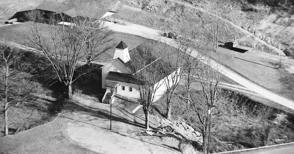Vintage Aerial photo from 1982 in Wayne County, WV