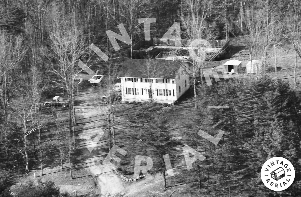 Vintage Aerial South Carolina Pickens County 1985 162HPK16