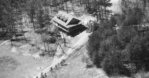 Vintage Aerial photo from 1988 in Fannin County, GA
