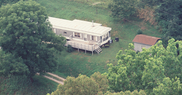 Vintage Aerial photo from 1993 in Lawrence County, OH