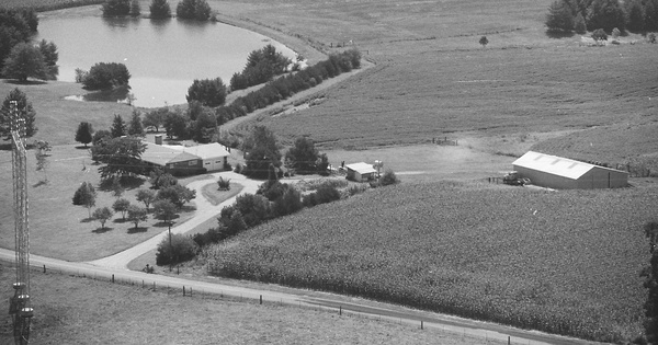 Vintage Aerial photo from 1979 in Jackson County, IN