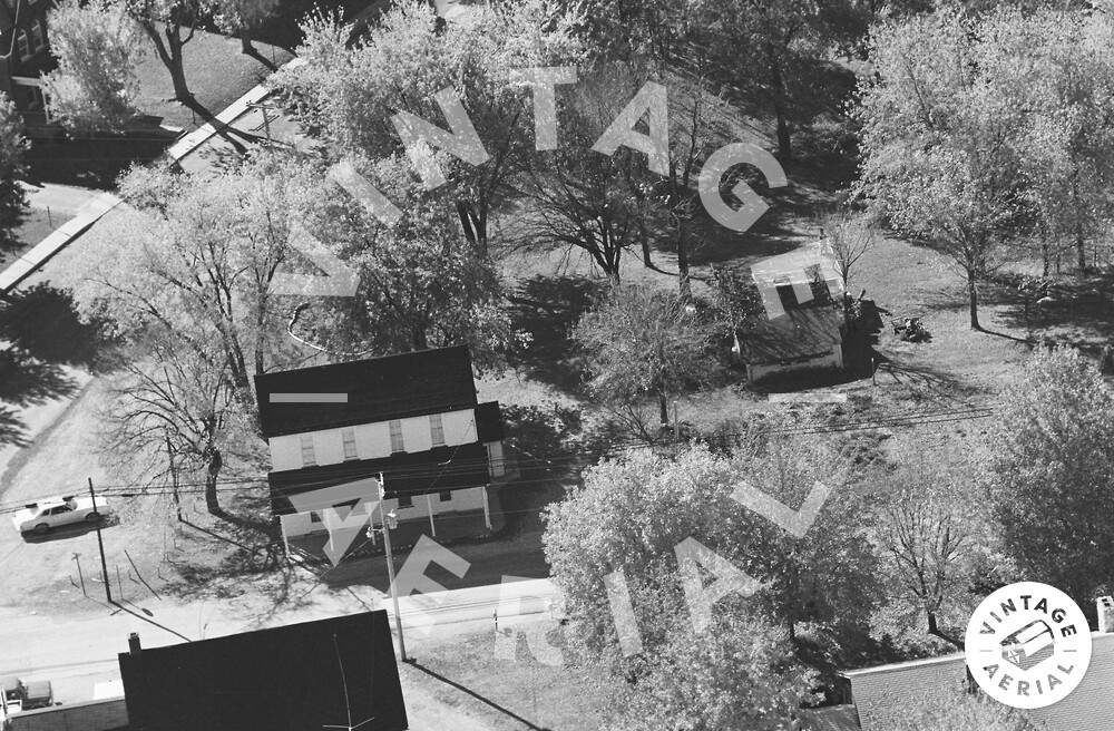 Vintage Aerial Indiana Vanderburgh County 1980 24BVA13