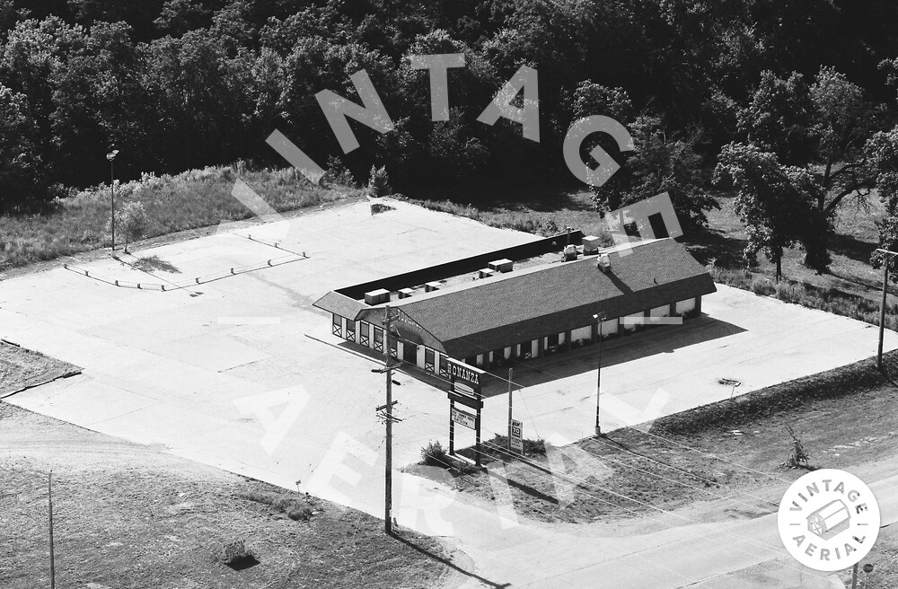 Vintage Aerial Iowa Mahaska County 1983 52KMA26