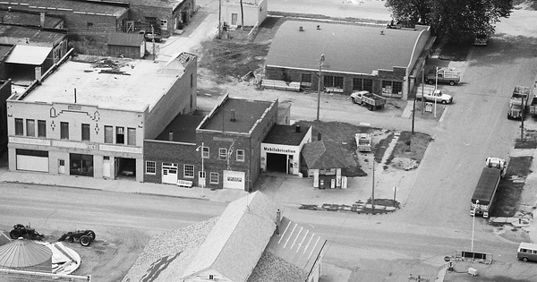 Vintage Aerial photo from 1975 in Ida County, IA
