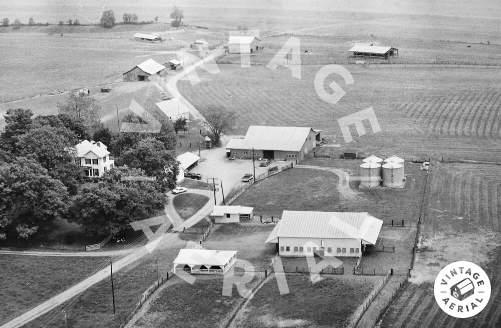 Vintage Aerial Kentucky Meade County 1982 50WME8