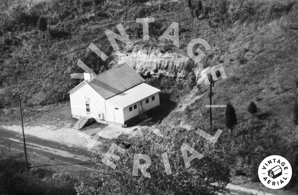 Vintage Aerial Kentucky Lawrence County 1982 31WLAW24