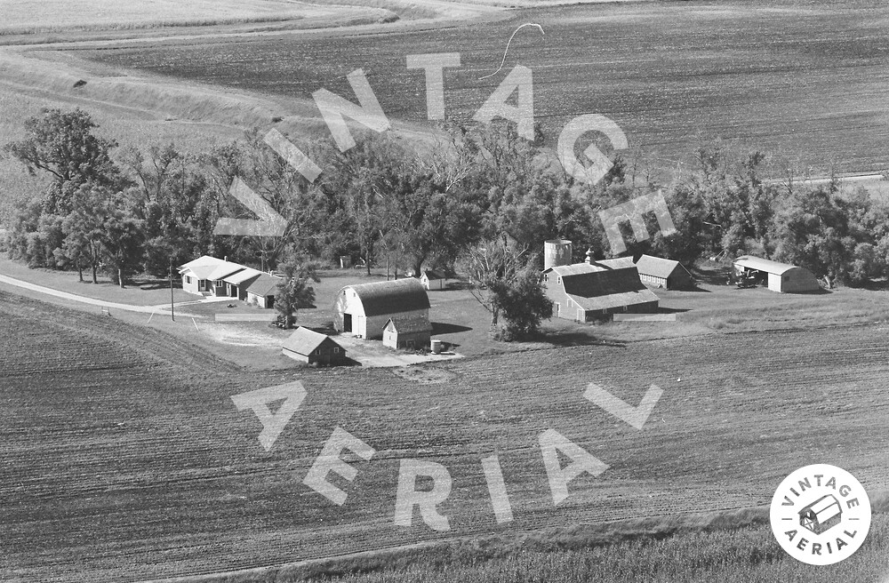 Vintage Aerial Minnesota Lac qui Parle County 1979 30FLA14