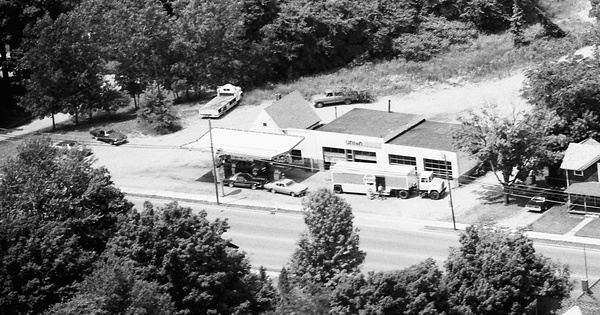 Vintage Aerial photo from 1980 in Branch County, MI