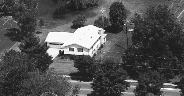 Vintage Aerial photo from 1993 in Berrien County, MI