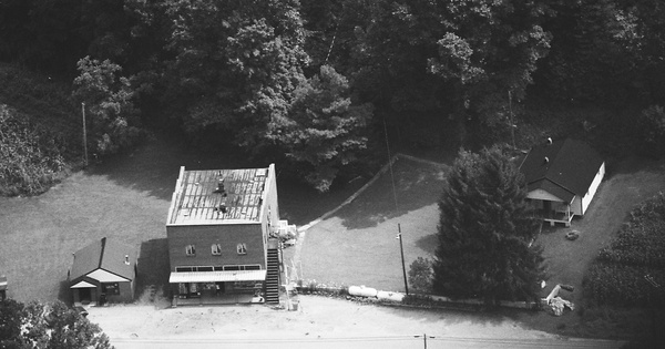 Vintage Aerial photo from 1986 in Perry County, KY