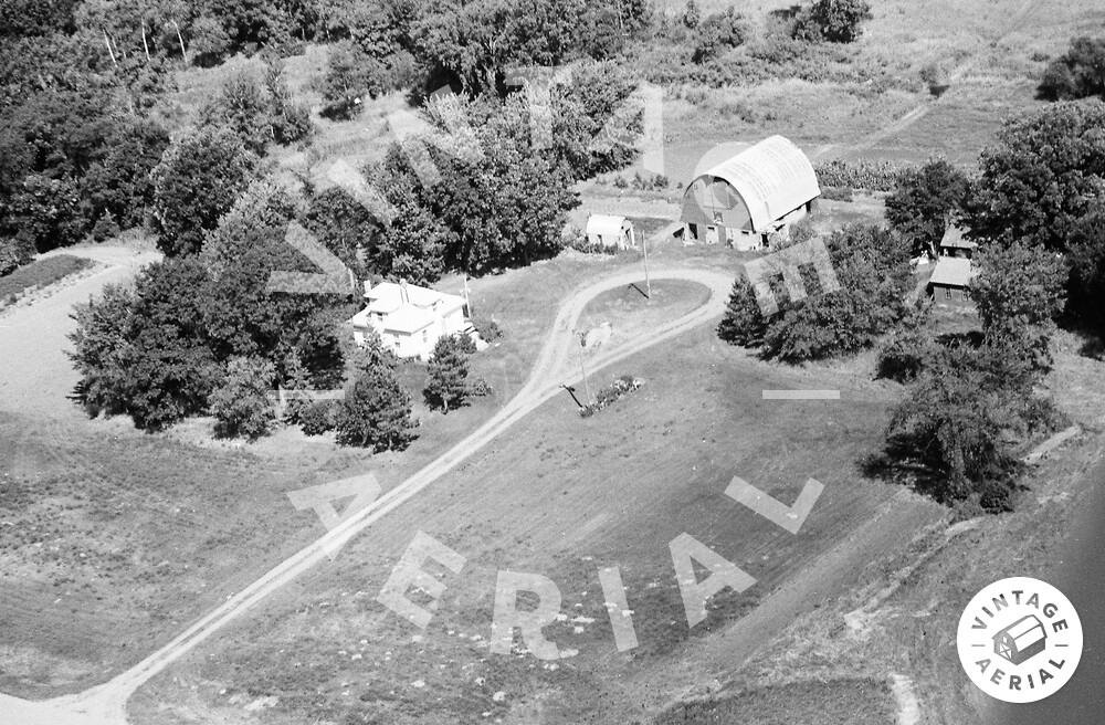 Vintage Aerial Minnesota Sherburne County 1969 12JSH1