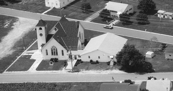 Vintage Aerial photo from 1989 in Worcester County, MD