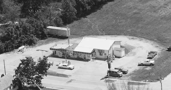 Vintage Aerial photo from 1996 in Warren County, IA