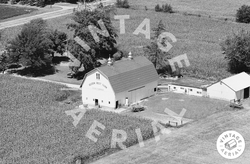 Vintage Aerial Indiana St. Joseph County 1978 91IST36