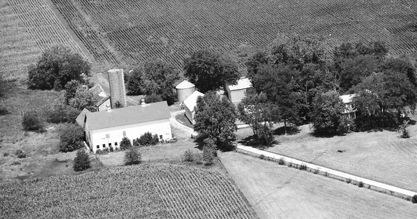 Vintage Aerial photo from 1988 in Will County, IL