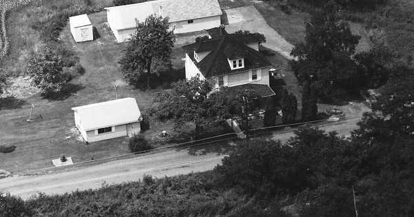 Vintage Aerial photo from 1992 in Bedford County, PA