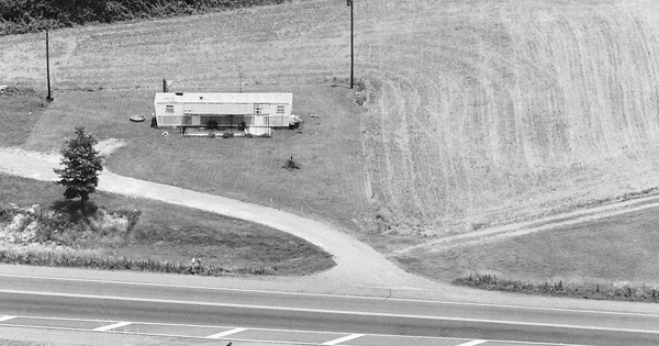 Vintage Aerial photo from 1983 in Cullman County, AL