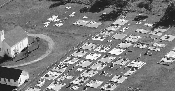 Vintage Aerial photo from 1989 in DeWitt County, TX