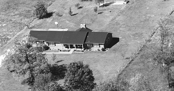 Vintage Aerial photo from -1986 in Williamson County, TN