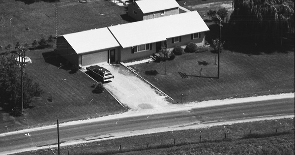 Vintage Aerial photo from 1975 in DeKalb County, IL