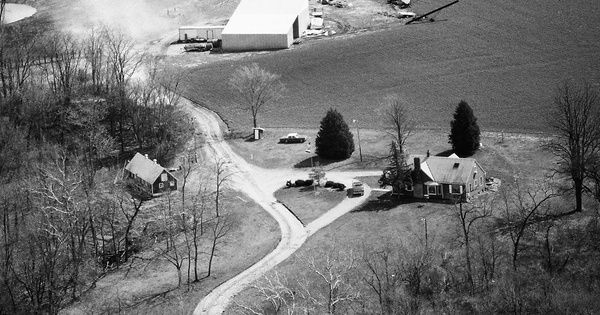 Vintage Aerial photo from 1990 in Jackson County, MO