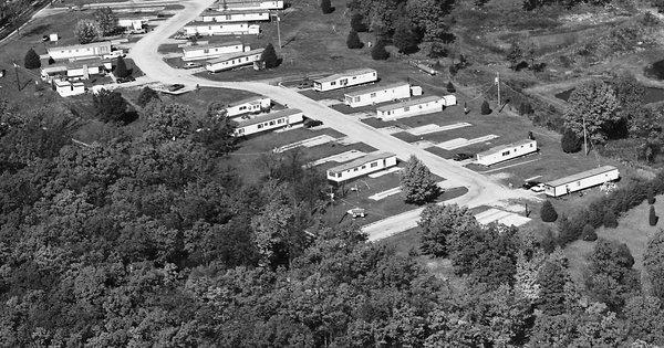 Vintage Aerial photo from 1976 in Jefferson County, MO