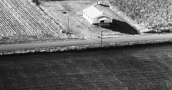 Vintage Aerial photo from 1973 in Clark County, IL