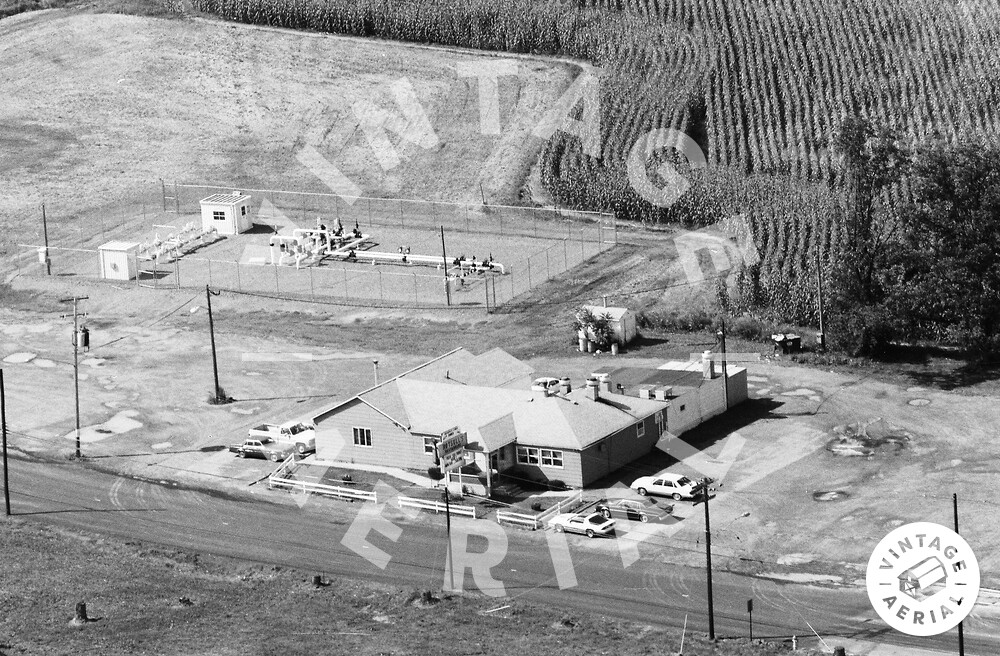 Vintage Aerial Pennsylvania Tioga County 1984 18TTI3