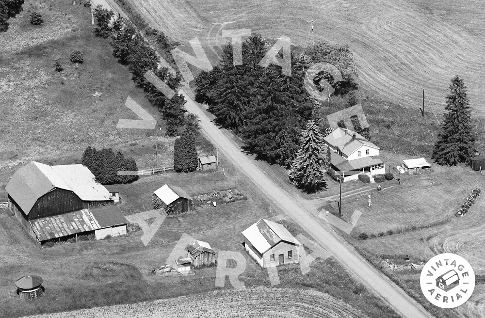 Vintage Aerial Pennsylvania Tioga County 1985 94ATI6