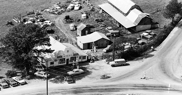 Vintage Aerial photo from 1963 in Wythe County, VA
