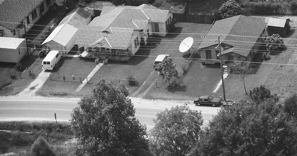 Vintage Aerial photo from 1987 in Natchitoches Parish, LA