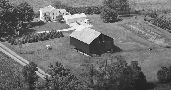 Vintage Aerial photo from 1981 in Columbiana County, OH