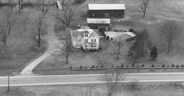 Vintage Aerial photo from 1998 in Dutchess County, NY