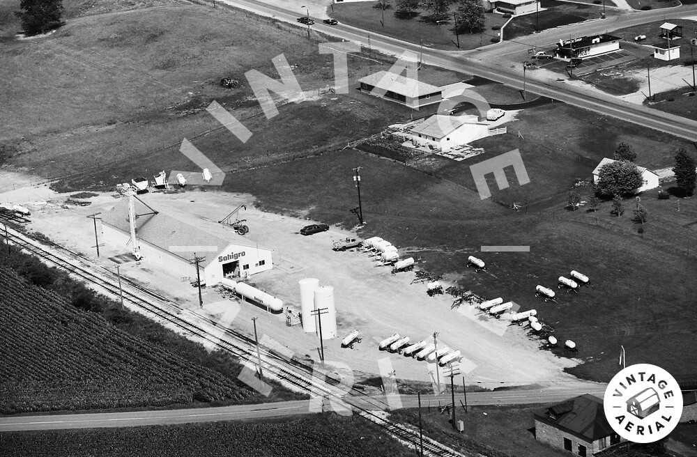 Vintage Aerial Ohio Darke County 1977 123FDA34